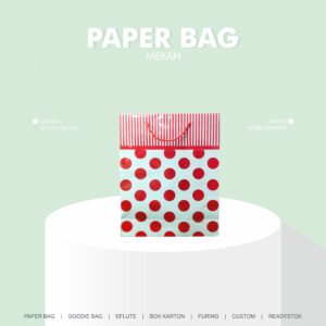 AP3+ POLKADOT GARIS MERAH