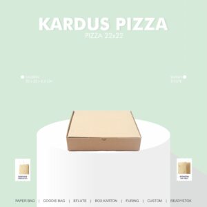 KARDUS PIZZA 22X22